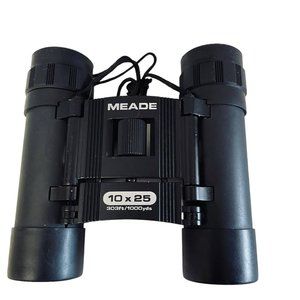 Meade Binoculars Compact Black‎ 10 x 25 303ft/1000yds Collectible